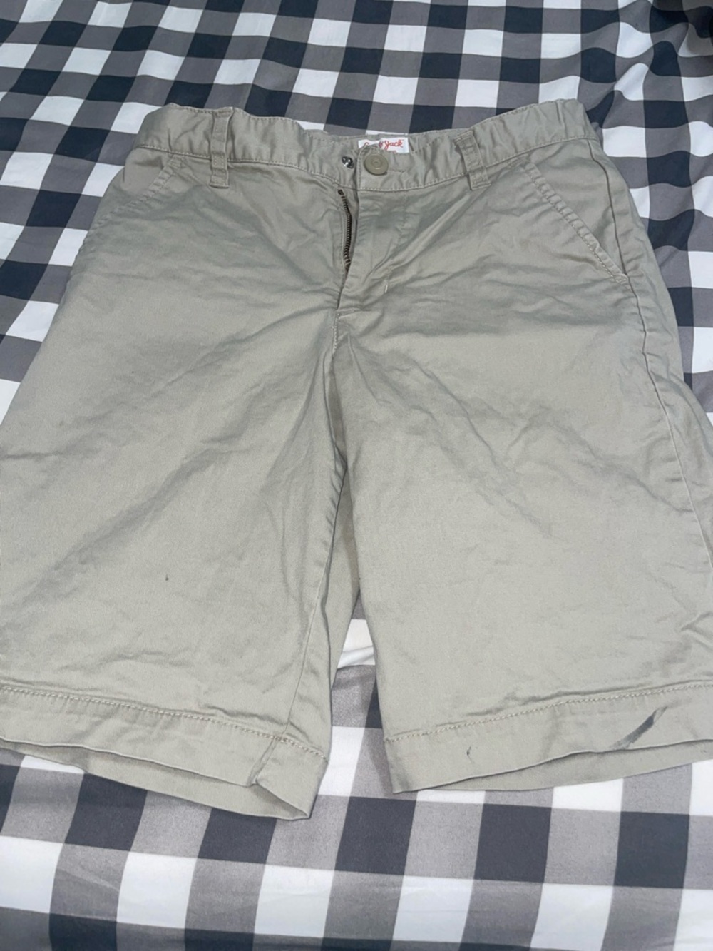 Cat & Jack Boys khaki uniform Chino Shorts